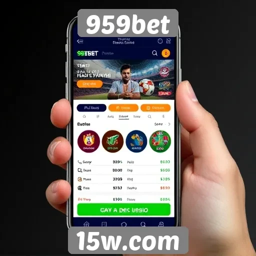 Usabilidade do site 959bet em dispositivos móveis